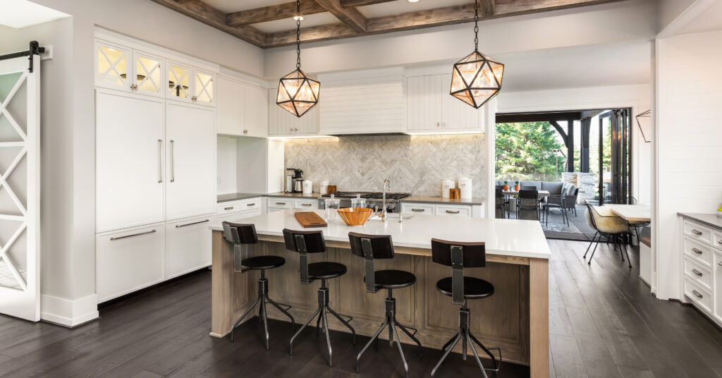 Kitchen pendant lighting